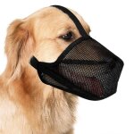 Muselière en maille respirante réglable pour animaux de compagnie, buccal anti - morsure et anti - aboiement, ... Muselière en maille respirante réglable pour animaux de compagnie, buccal anti - morsure et anti - aboiement, ...