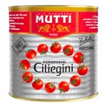 Mutti tomates cerises naturelles, sauce tomate italienne authentique, 2. 5 kg, id�ale pour p�tes, pizzas ...