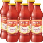Mutti tomaten passata pur�e de tomates italienne naturelle 6x400g - sauce tomate fra�che pour cuisine ...