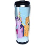 My little pony travel coffee mugs double wall vacuum tumblers insulated mug - 13. 5oz