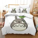 My neighbor chinchilla impression en d parure de couette avec fermeture eclair housse de couette respirantepou ...