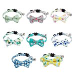 Nud papillon elastique de scurit avec cloche, collier pour petit chien et chat, motifs de fruits ...