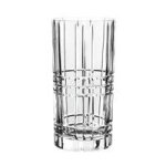 Nachtmann square vase carr� verre transparent