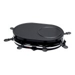 Nalia rgl - h3002 - nae - raclette / grill / crpire - 1. 2 kwatt - noir