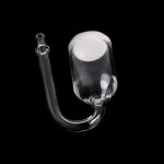 Nano diffuseur de co2, kits pour aquarium, ventouse, valve de contr�le, tube en verre en forme de u