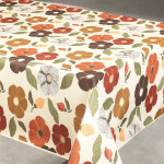 Nappe anti tache a fleurs