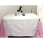 Nappe carr�e jacquard teflon brignoles figuier par vent du sud