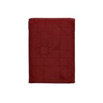 Nappe en coton rouge