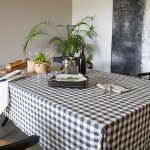 Nappe en coton vichy