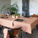 Nappe en coton vichy