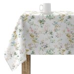 Nappe enduite anti - taches en coton multicolore 300x155 cm