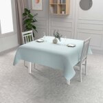 Nappe imprim�e anti - t�ches carr�e 180x180 cm rosalia, par soleil d'ocre