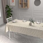 Nappe imprim�e anti - t�ches rectangle 140x300 cm luminis, par soleil d'ocre
