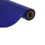 Nappe paillettes premium 120cmx3m bleu nuit