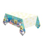 Nappe en papier bob l'eponge 1. 80 x 1. 20m - amscan