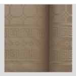 Nappe papier gaufre 20x1. 18m taupe Nappe papier gaufre 20x1. 18m taupe