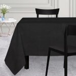 Nappe rectangle 150x250 cm venise noir, par soleil d'ocre