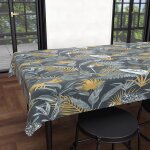 Nappe rectangle anti - t�ches 140x300 cm tropic, par soleil d'ocre