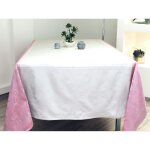 Nappe rectangle jacquard teflon brignoles figuier