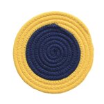 Napperons en coton faits a la main, sous - verres rsistants a la chaleur pour table basse, tampons isolants ...