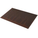 Napperon en pvc a motif d'arbre, 30x45cm, 1 pice, chemin de table a manger, linge de maison, polymres ...