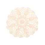 Napperon rond en dentelle brodée, sous - verre de tasse, nappe de table de mariage et de noël, polymères ... Napperon rond en dentelle brodée, sous - verre de tasse, nappe de table de mariage et de noël, polymères ...