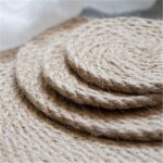 Napperons en rotin, tapis de paille, tasse, tapis de table a manger, isolation thermique, support de ... Napperons en rotin, tapis de paille, tasse, tapis de table a manger, isolation thermique, support de ...