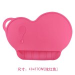 Napperon en silicone une pi�ce pour b�b�, assiette coordonnante, ventouse imperm�able, bol queplate pour ...