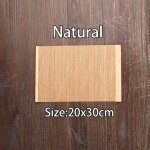 Napperon tiss en bambou naturel, chemin de table isol a chaud, napperon de style japonais, sous - verre, ...