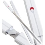 Naruto katana sasuke epee v2 fourreau metal sabre kusanagi white edition d�coration