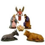 Nativite 10cm statuette 6 resine