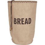 Natural elements - sac de rangement pour pain avec cordon de serrage, jute / 100 pourcent coton, 34 x ...