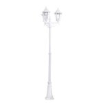 Navedo lampadaire d'ext�rieur 3 lumi�res m�tal h220cm