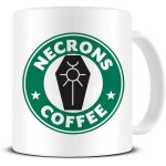 Necrons table basse top jeu de guerre - miniatures fantastiques - tasse a caf� en c�ramique - tasse a ...