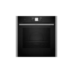 Neff b64ct73n0 four 71 l a noir, acier inoxydable