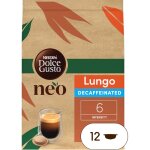 Nescaf� dolce gusto neo lungo d�caf�in� capsules de caf� 12 unit�s 70g