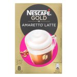 Nescaf� gold amaretto latte caf� soluble 140g