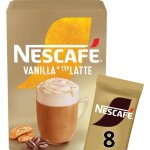 Nescaf� vanilla latte caf� soluble 136g