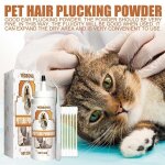 Nettoyant pour oreilles d'animaux de compagnie, poudre pour eliminer l'excs de poils, produits pour ...