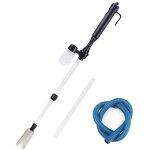 Nettoyeur de gravier electrique pour aquarium � aspirateur a siphon 3 en 1 pour des changements d'eau ...