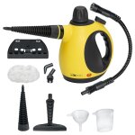 Nettoyeur vapeur 250ml 3, 5bar clatronic dr 3653 jaune / noir