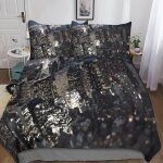 New york housse de couette d motif imprim�� new york parure de lit housses de couettes en microfibre ...