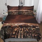 New york housse de couette, d new york parure de lit housses de couettes microfibre avec fermeture ��clair ...