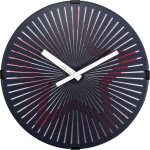 Nextime - horloge murale - � 30 cm ? plastique ? horloge avec mouvement - rouge ? 'motion star ? red
