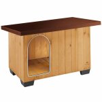 Niche pour chien en bois - baita 80