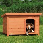 Niche natura toit plat amovible taille m pour chien