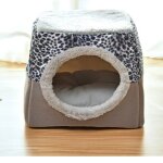 Niche souple pour animaux de compagnie pour chats et chiens, sac de couchage, coussin en polymère, tente ... Niche souple pour animaux de compagnie pour chats et chiens, sac de couchage, coussin en polymère, tente ...