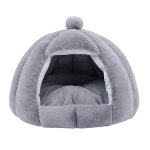 Nid de chat - lit grotte pour animaux de compagnie, mignon pour chats et petits chiens - avec coussin ... Nid de chat - lit grotte pour animaux de compagnie, mignon pour chats et petits chiens - avec coussin ...