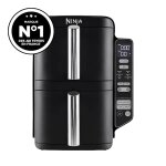 Ninja doublestack sl300eu - friteuse avec peu d'huile - 7. 6 litres - 2. 47 kwatt - noir