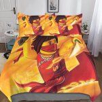 Ninjago housse de couette, d ninja motif imprim�� parure de lit housses de couettes en microfibre avec ...